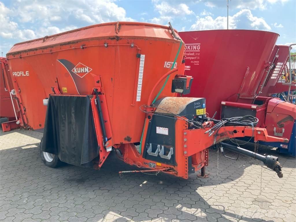 Kuhn Profile 1670 Rehuvaunut