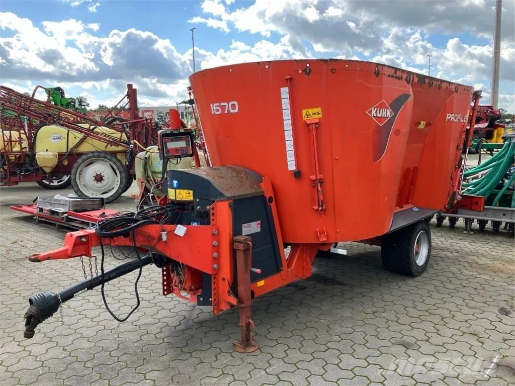 Kuhn Profile 1670 Rehuvaunut