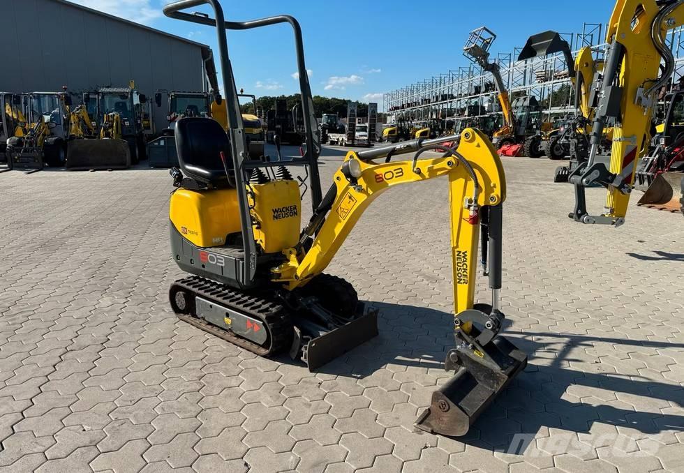 Wacker Neuson 803 Telakaivukoneet
