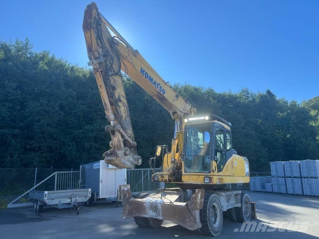 Komatsu PW 200-7 Pyöräkaivukoneet