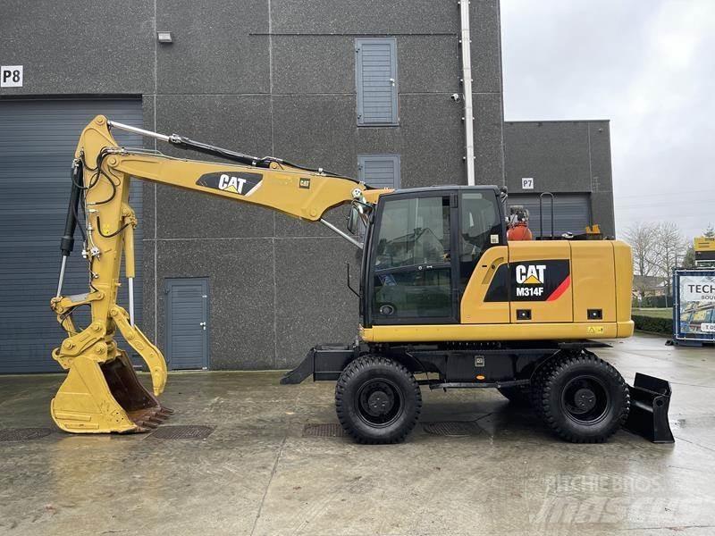 CAT M 314 F Pyöräkaivukoneet
