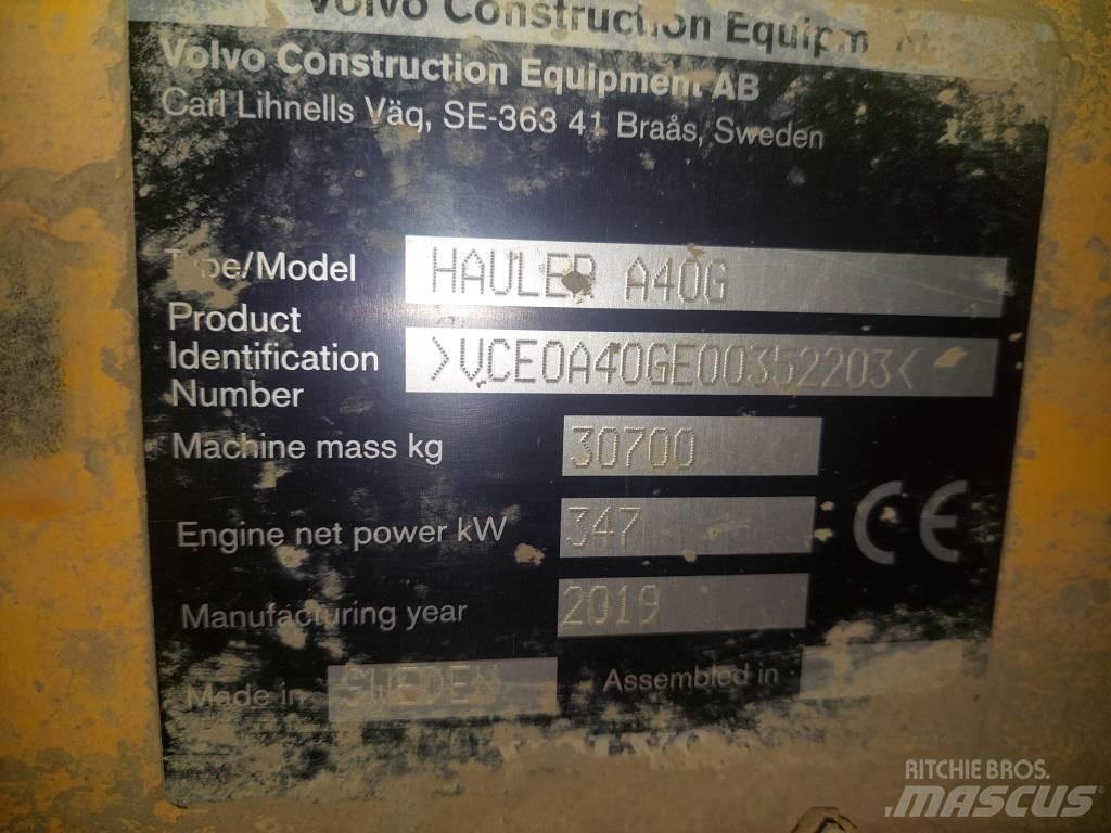 Volvo A 40 G Dumpperit