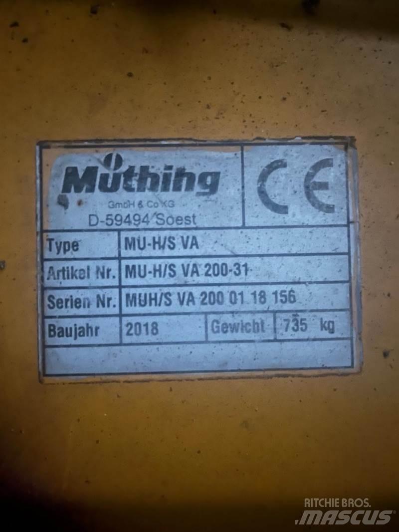 Müthing MU- H/S V A Muut heinä- ja tuorerehukoneet