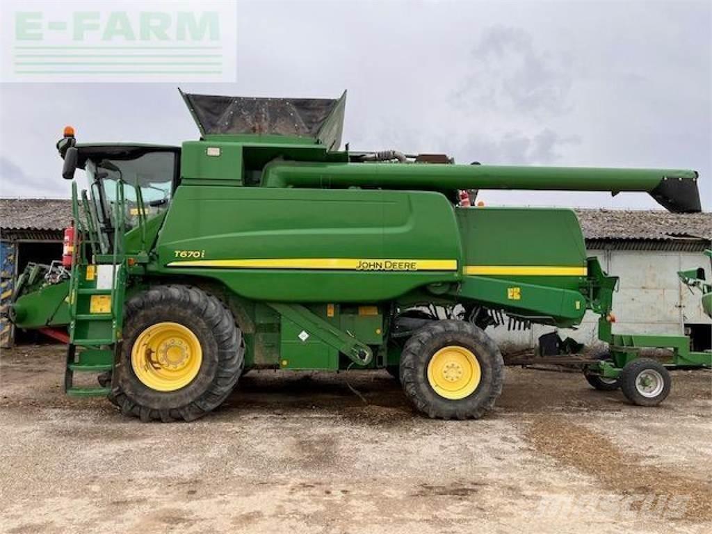 John Deere T670 Leikkuupuimurit