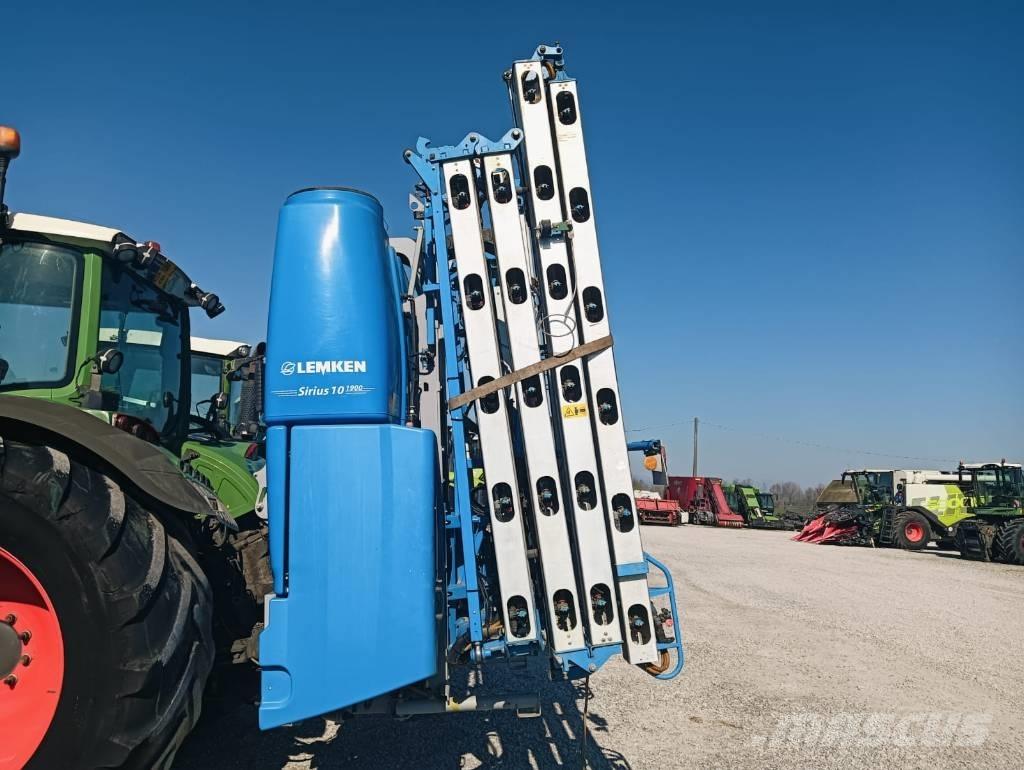 Lemken Sirius 1900 Ruiskulannoittimet