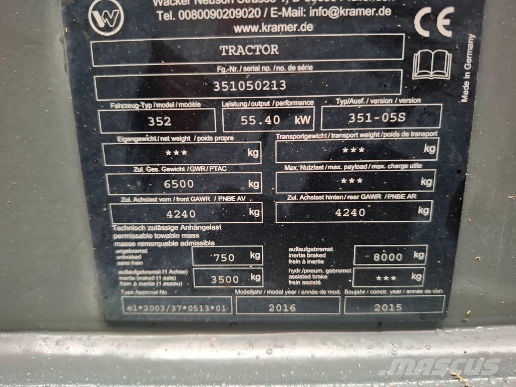 Kramer 8085 Pyöräkuormaajat