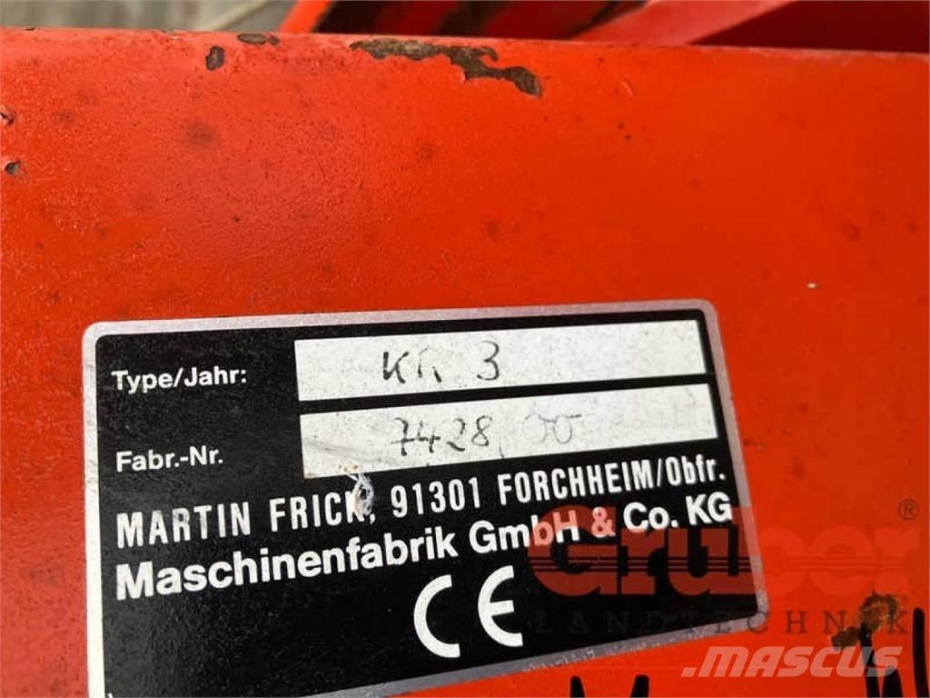 Fricke KK 3 Kylvölannoittimet