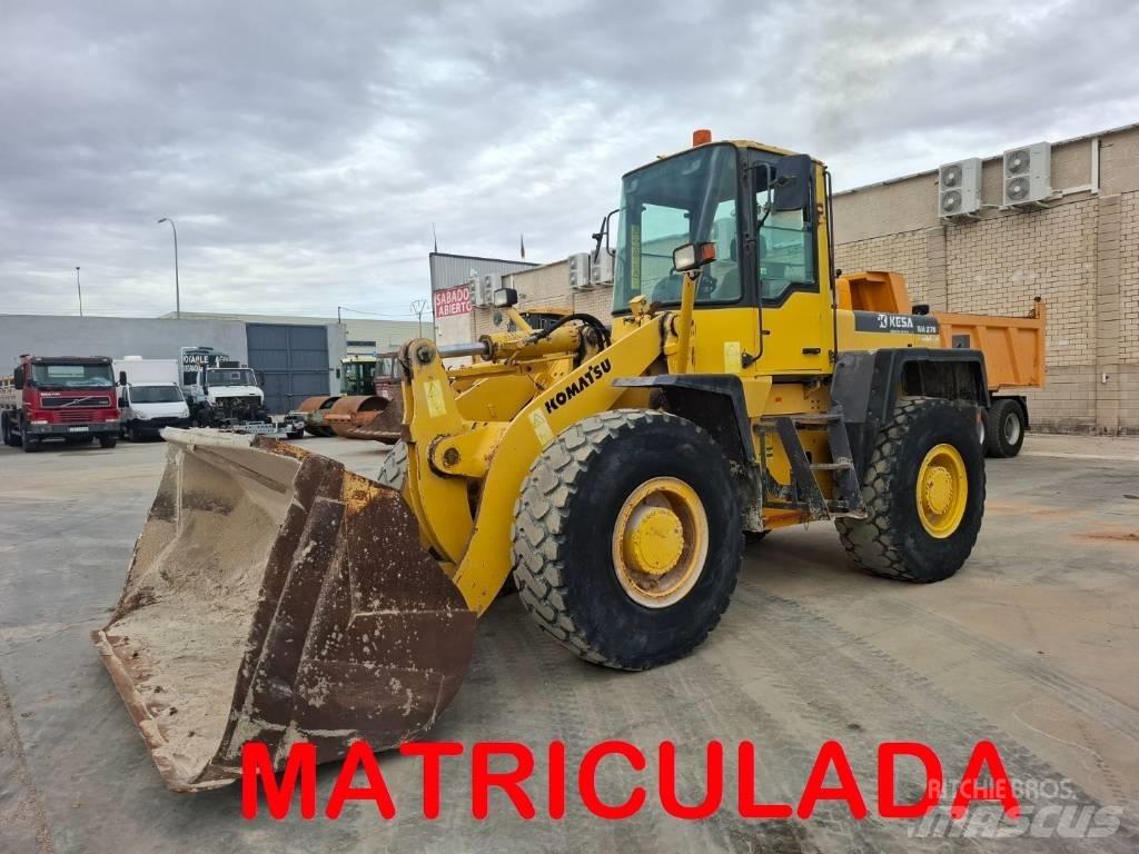 Komatsu WA 270-3 Pyöräkuormaajat
