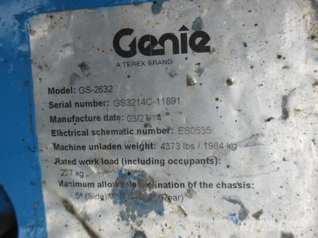 Genie GS 2632 Saksilavat