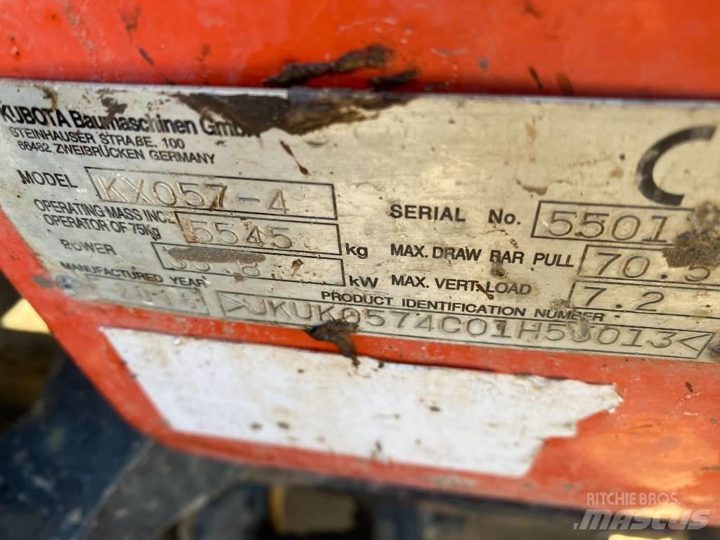 Kubota KX 057-4 Minikaivukoneet < 7t
