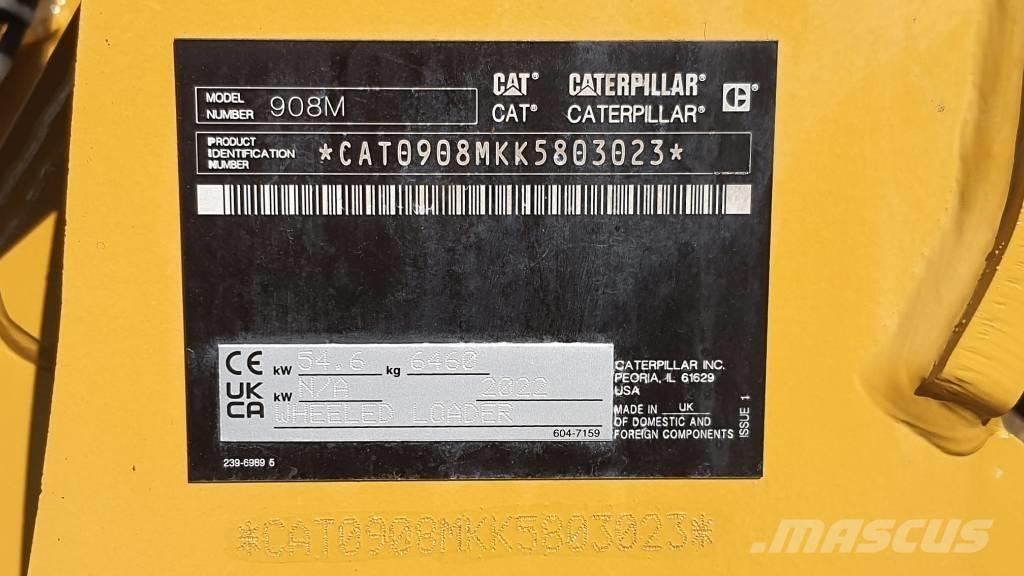 CAT 908M  Cat 908 Pyöräkuormaajat
