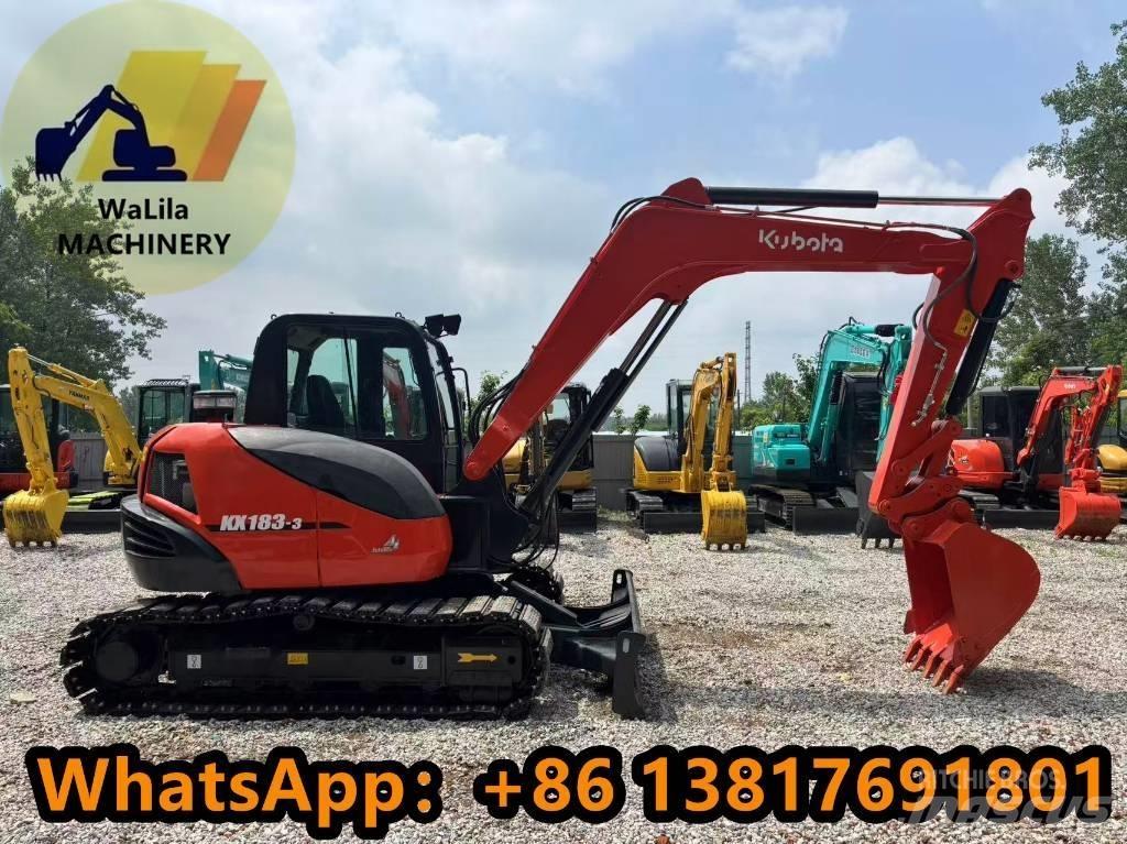 Kubota KX 183-3 Minikaivukoneet < 7t