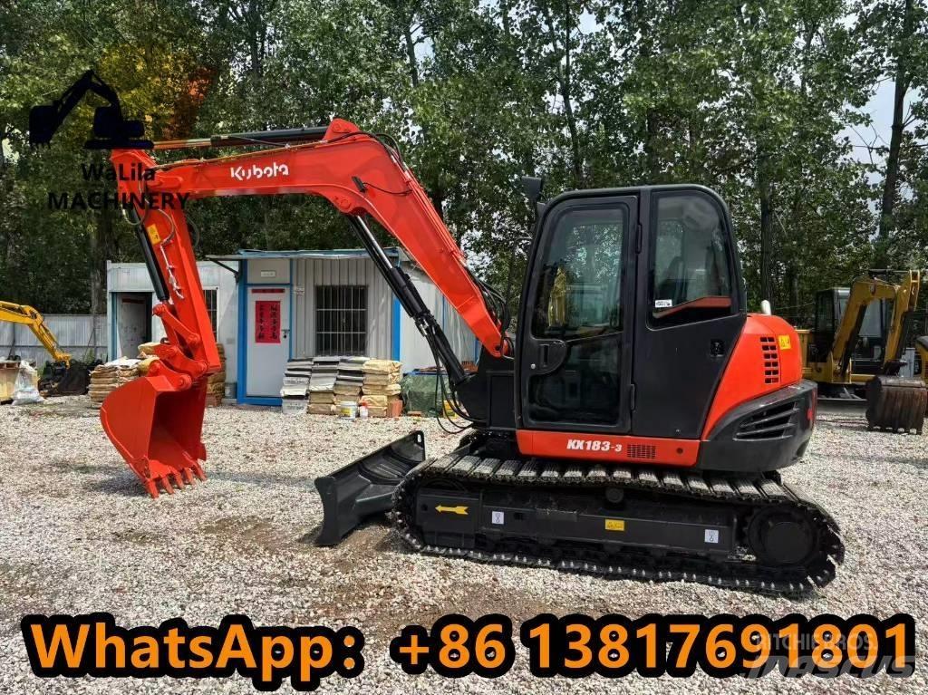 Kubota KX 183-3 Minikaivukoneet < 7t