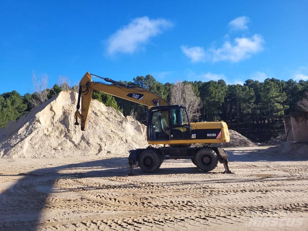 CAT 316d Pyöräkaivukoneet