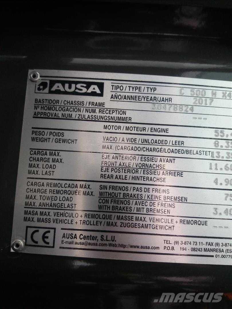 Ausa C500 HX4 Maastotrukit