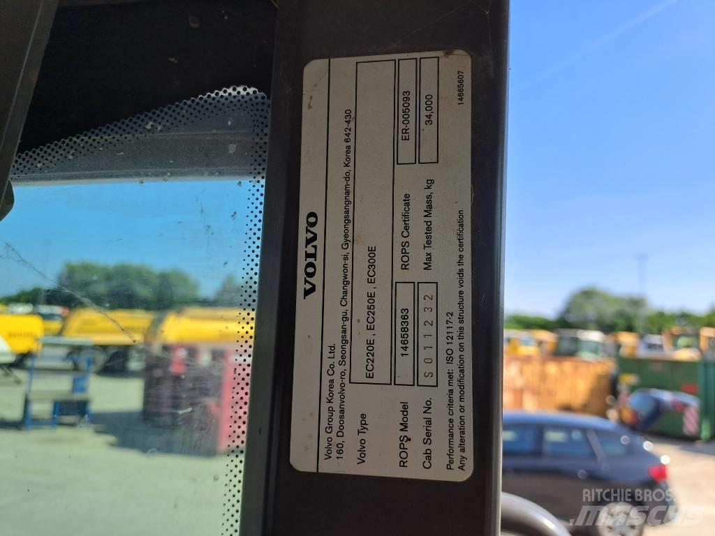Volvo EC220EL Telakaivukoneet