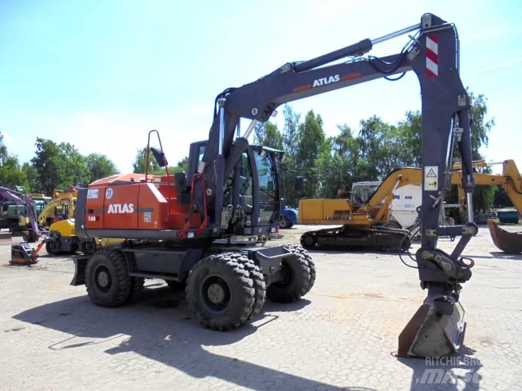 Atlas 160 W Pyöräkaivukoneet