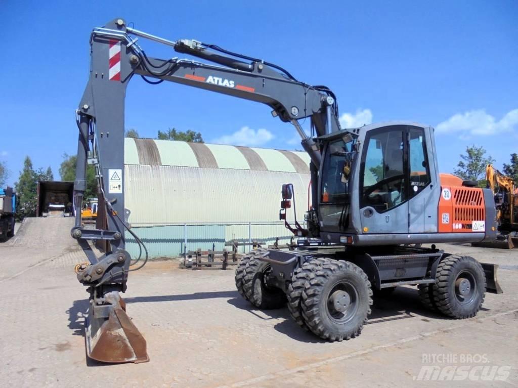 Atlas 160 W Pyöräkaivukoneet