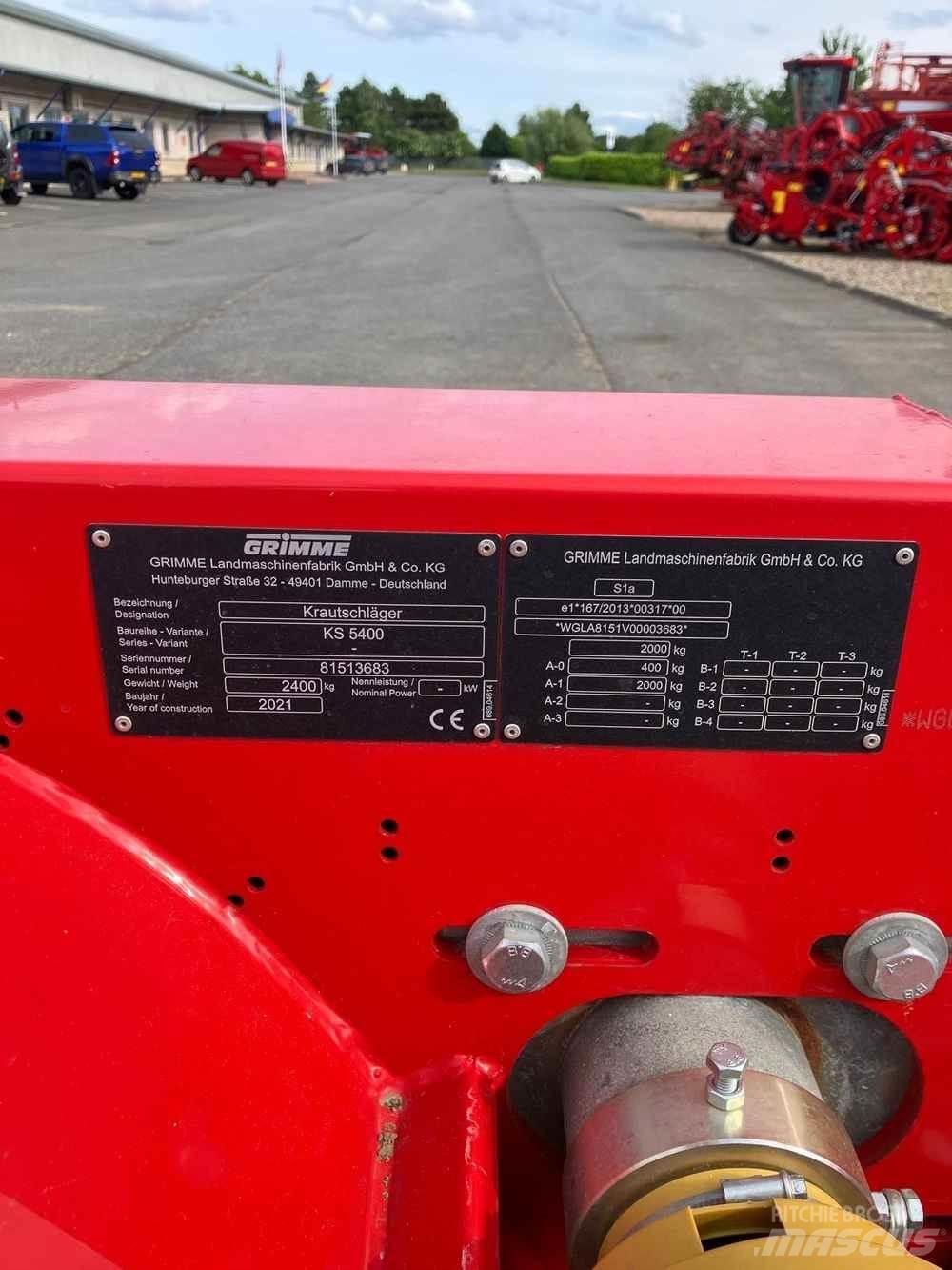 Grimme KS 5400 Perunalaitteet - Muut