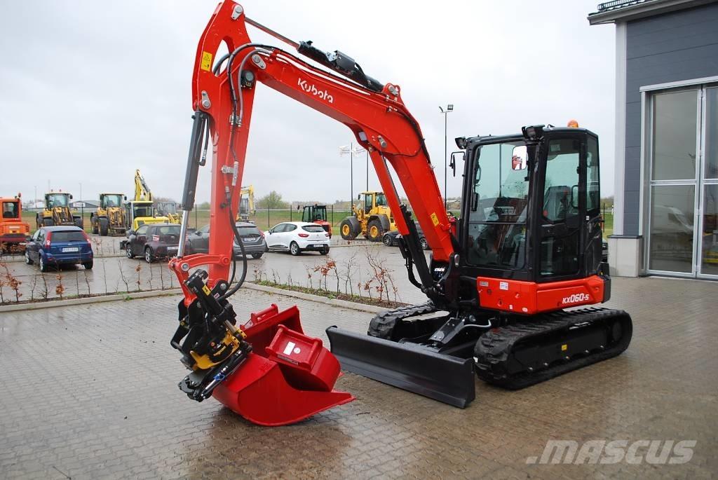 Kubota KX 060 - 6 tons Minikaivukoneet < 7t