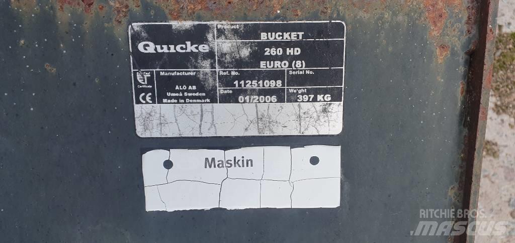 Ålö 240HD Etukuormaimen varusteet