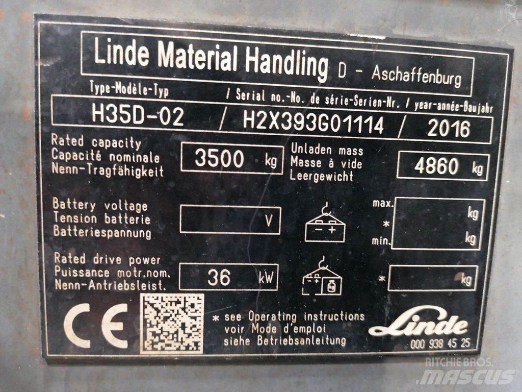 Linde H35D-02 Dieseltrukit