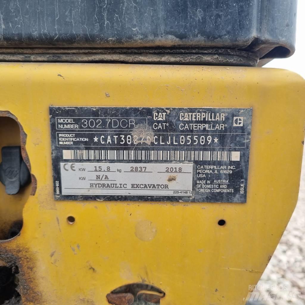 CAT 302.7 D CR Minikaivukoneet < 7t