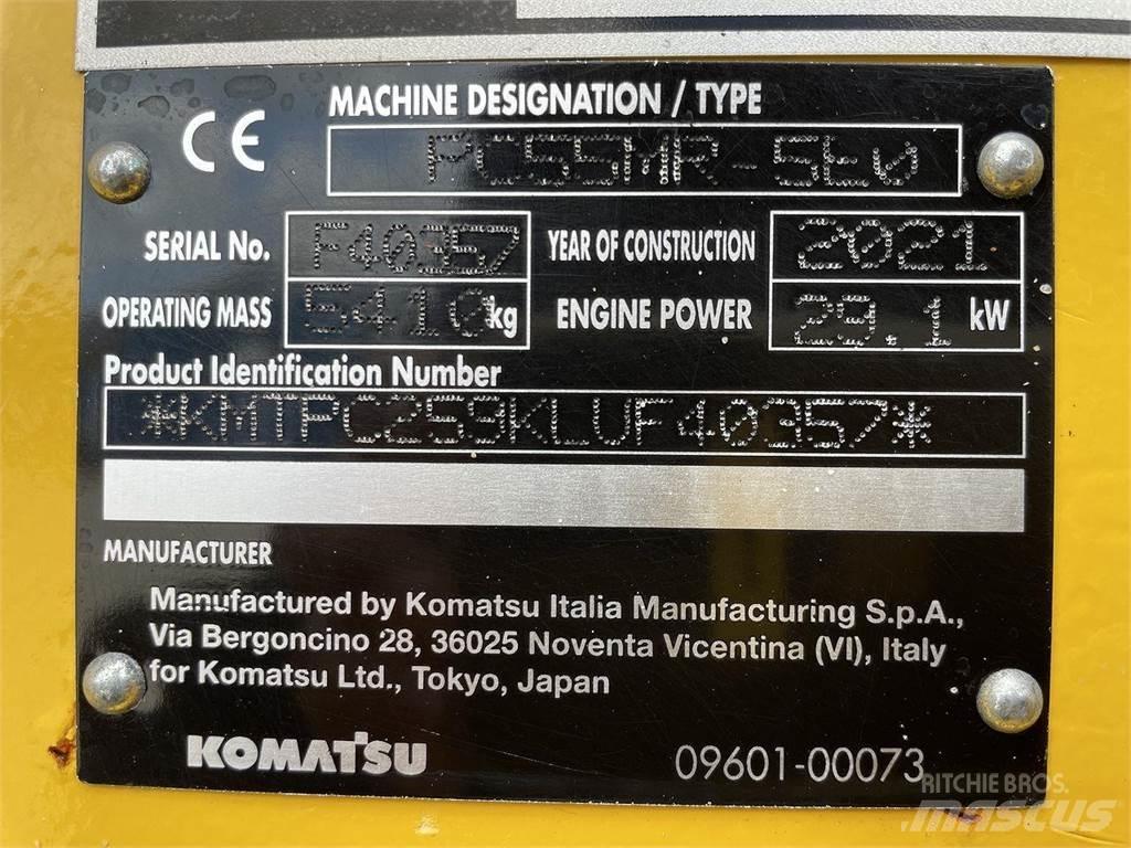 Komatsu PC55MR-5 Pyöräkaivukoneet