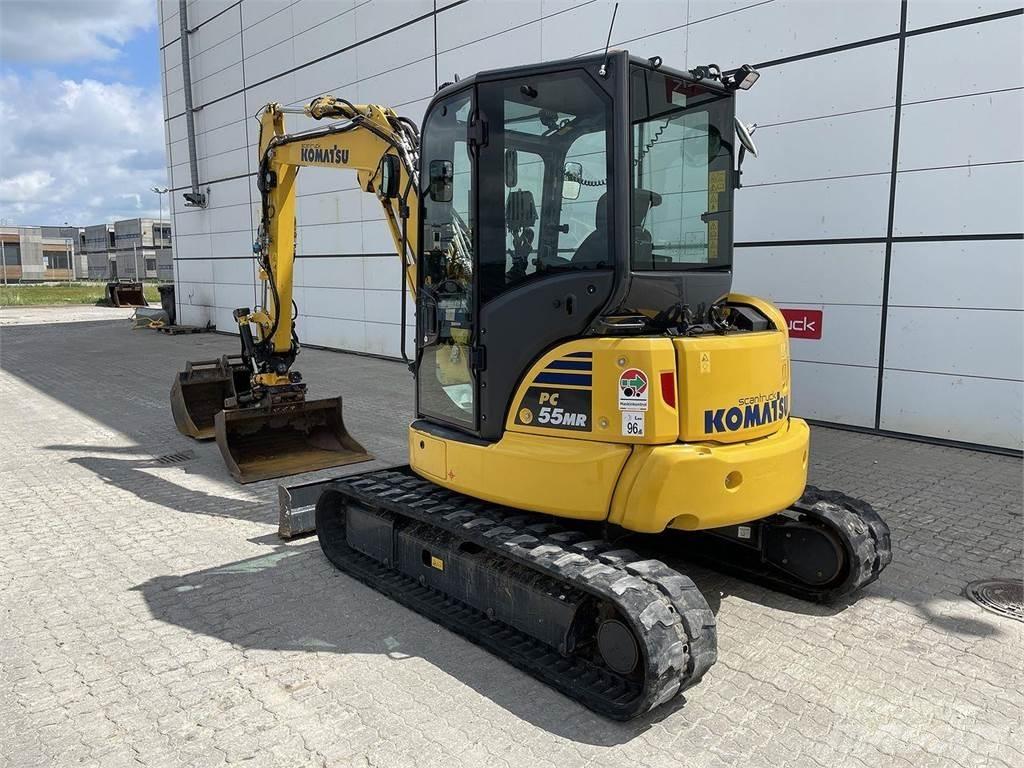 Komatsu PC55MR-5 Pyöräkaivukoneet