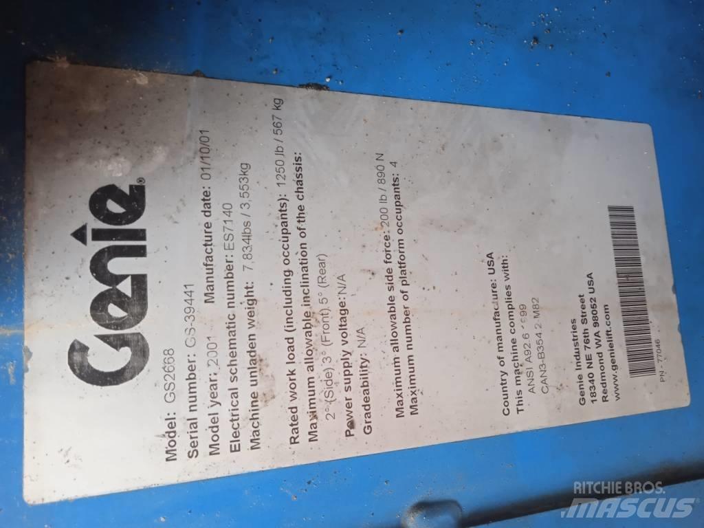 Genie GS 2668 RT Saksilavat