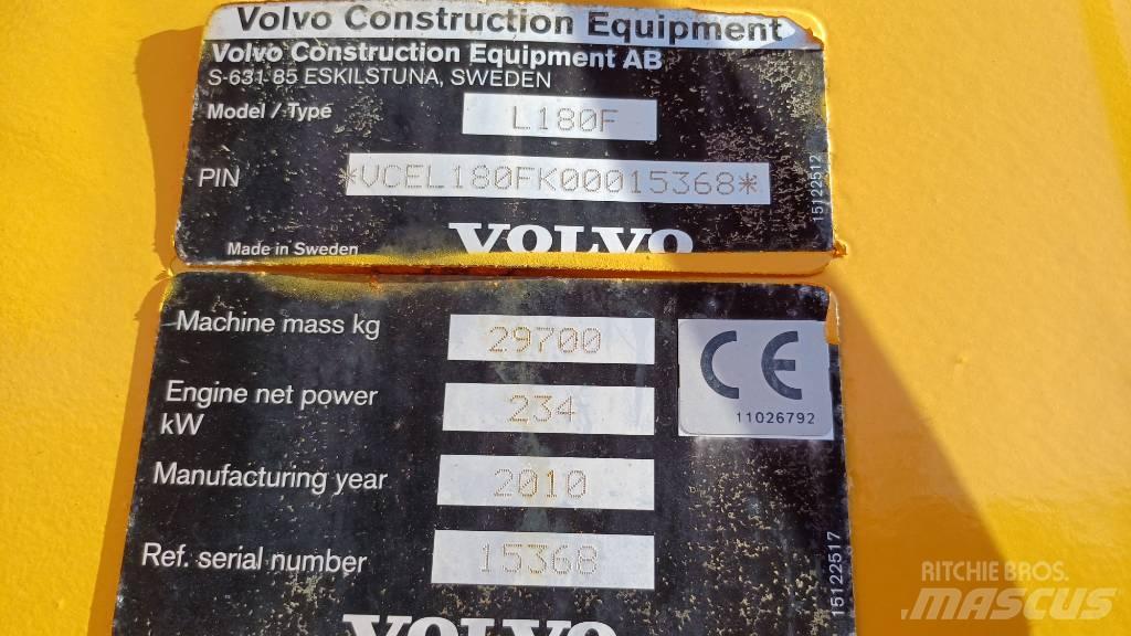 Volvo L 180 F Pyöräkuormaajat