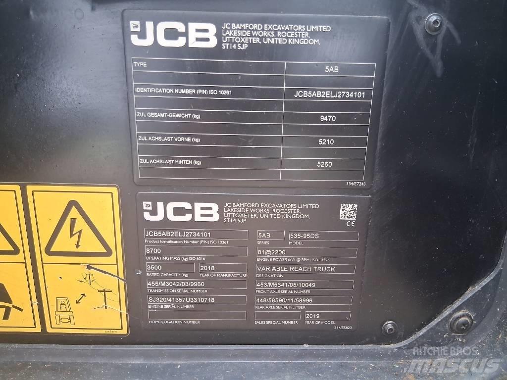 JCB 535-95 Teleskooppikuormaajat