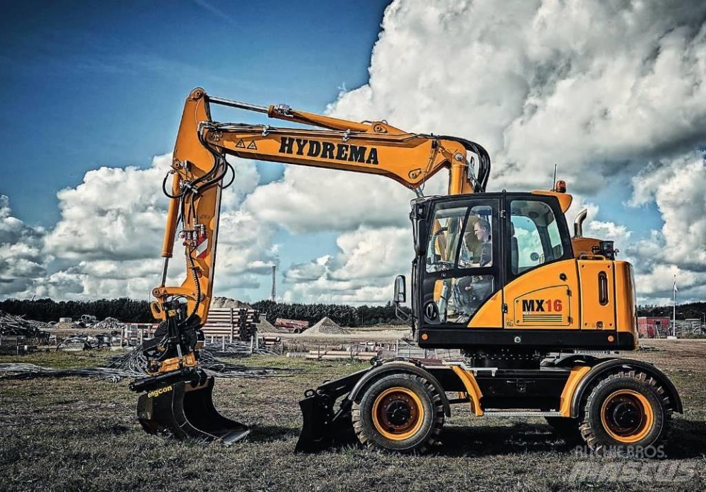 Hydrema MX16 Pyöräkaivukoneet