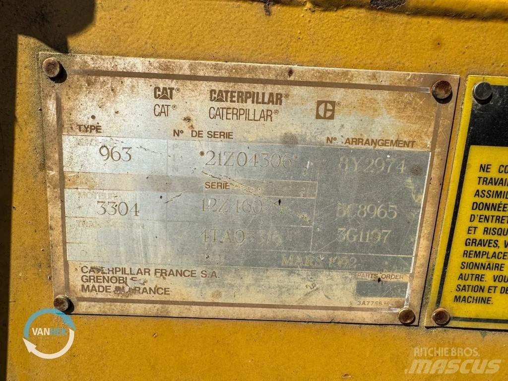 CAT 963 Telakuormaajat