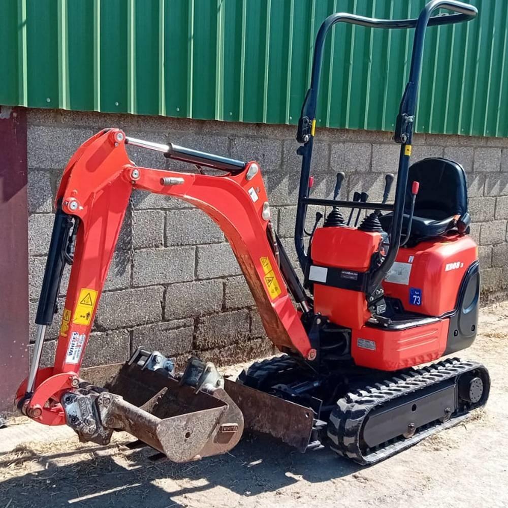 Kubota K 008-3 Minikaivukoneet < 7t