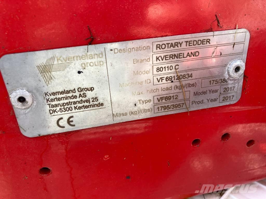 Kverneland 80110C Pöyhimet ja haravat