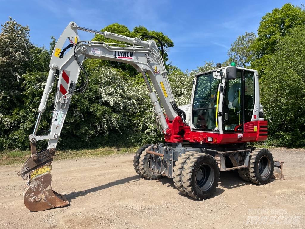 Takeuchi TB 295 W Pyöräkaivukoneet