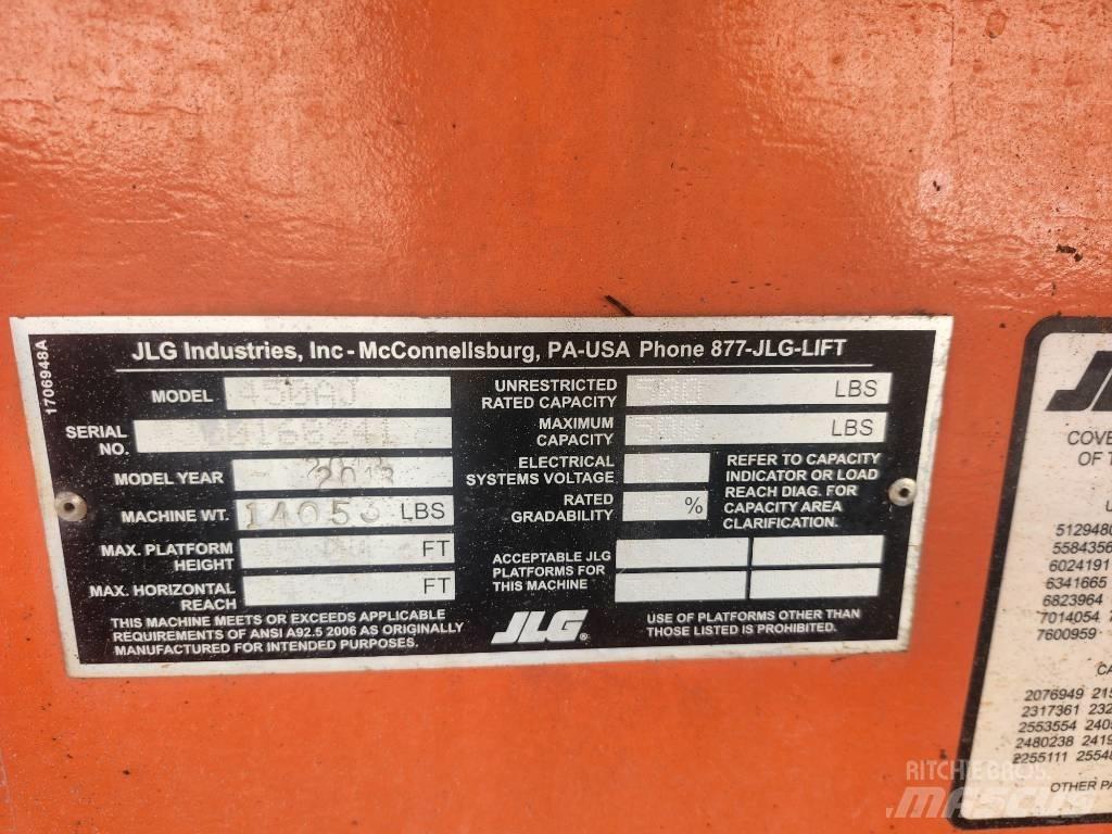 JLG 450 AJ Kuukulkijat