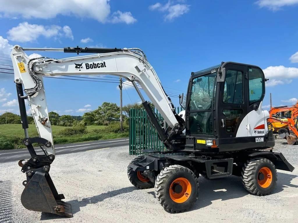 Bobcat E 55 W Pyöräkaivukoneet