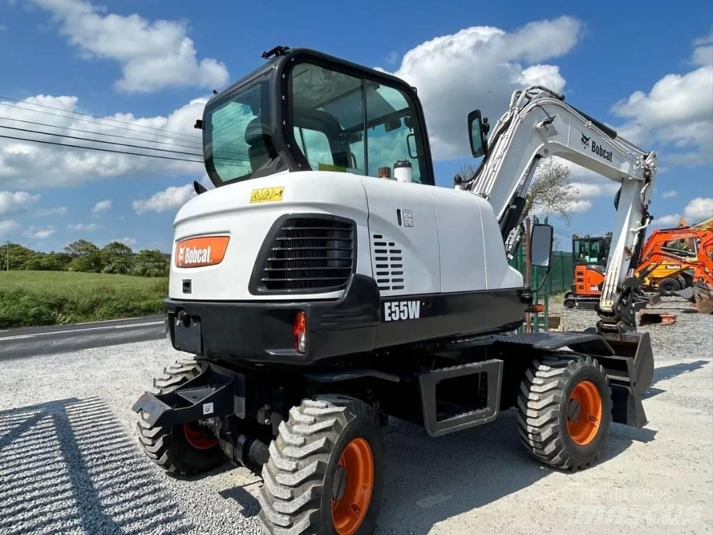 Bobcat E 55 W Pyöräkaivukoneet