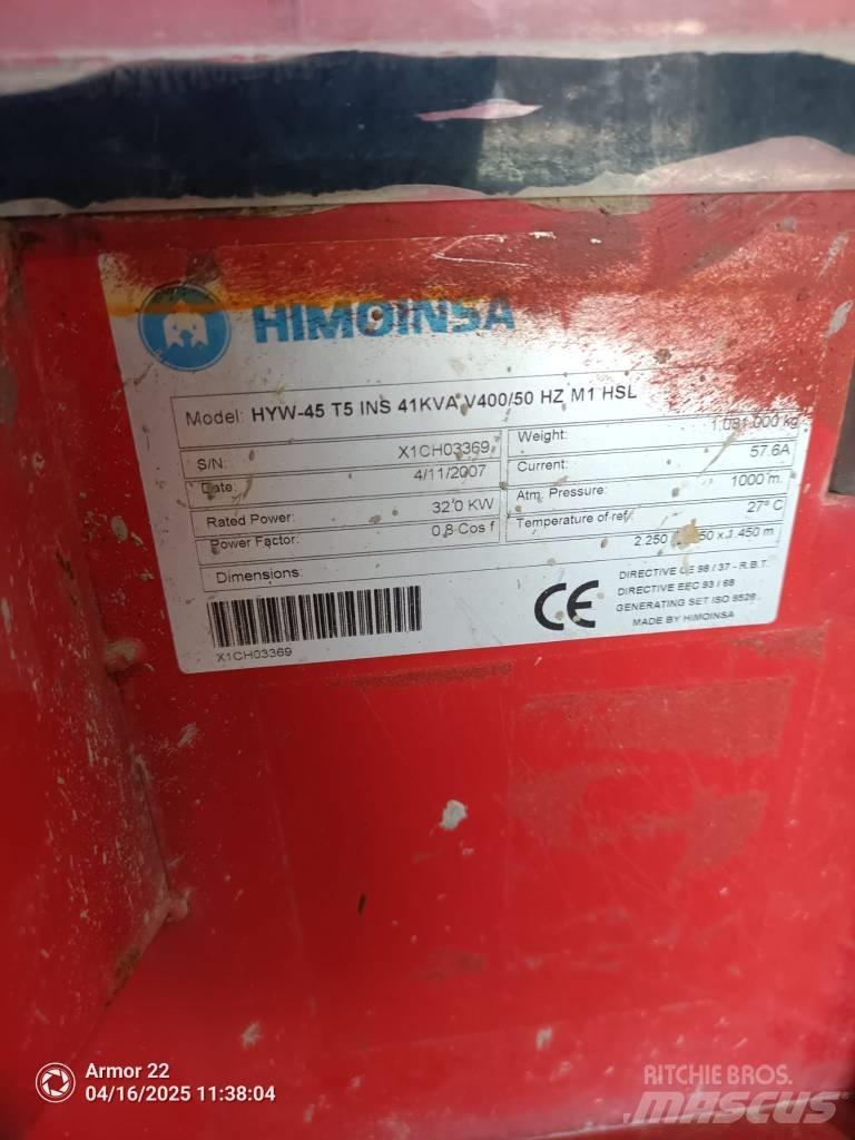 Himoinsa HYW 45 Dieselgeneraattorit