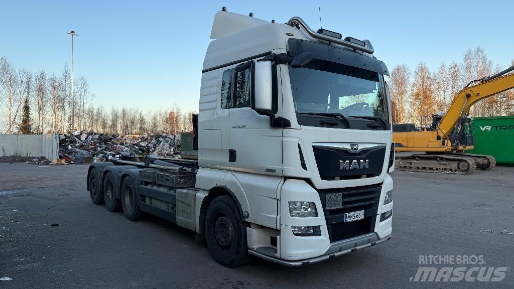 MAN TGX 35.580 Koukkulava kuorma-autot