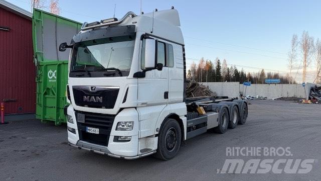 MAN TGX 35.580 Koukkulava kuorma-autot