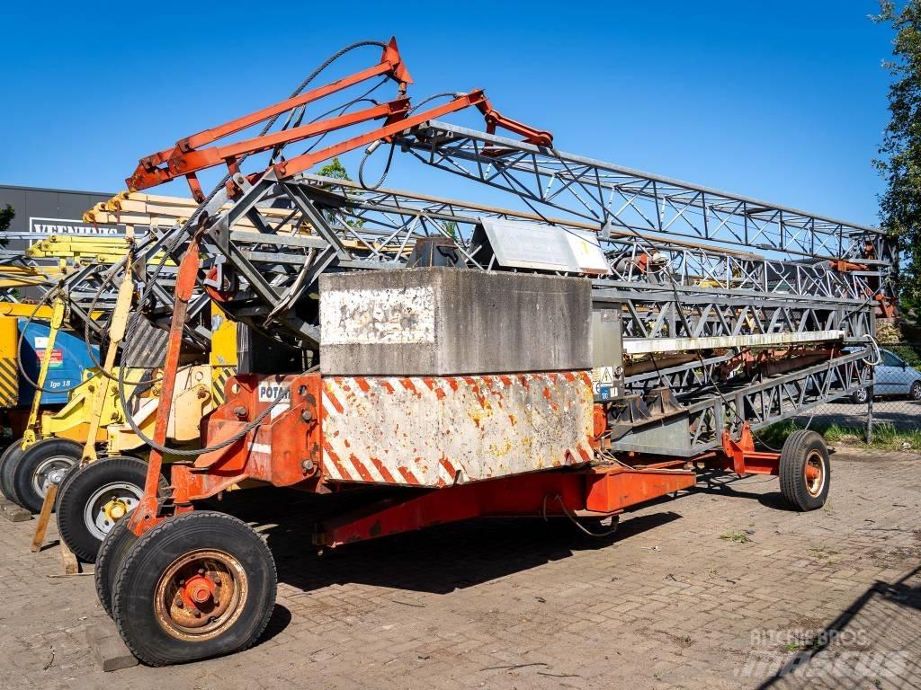 Potain GMH 519 Itsensä kokoavat nosturit