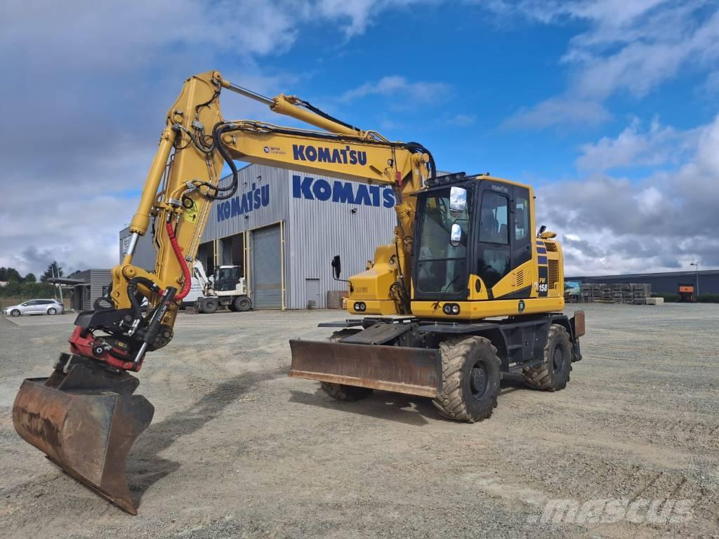 Komatsu PW158-11 Pyöräkaivukoneet