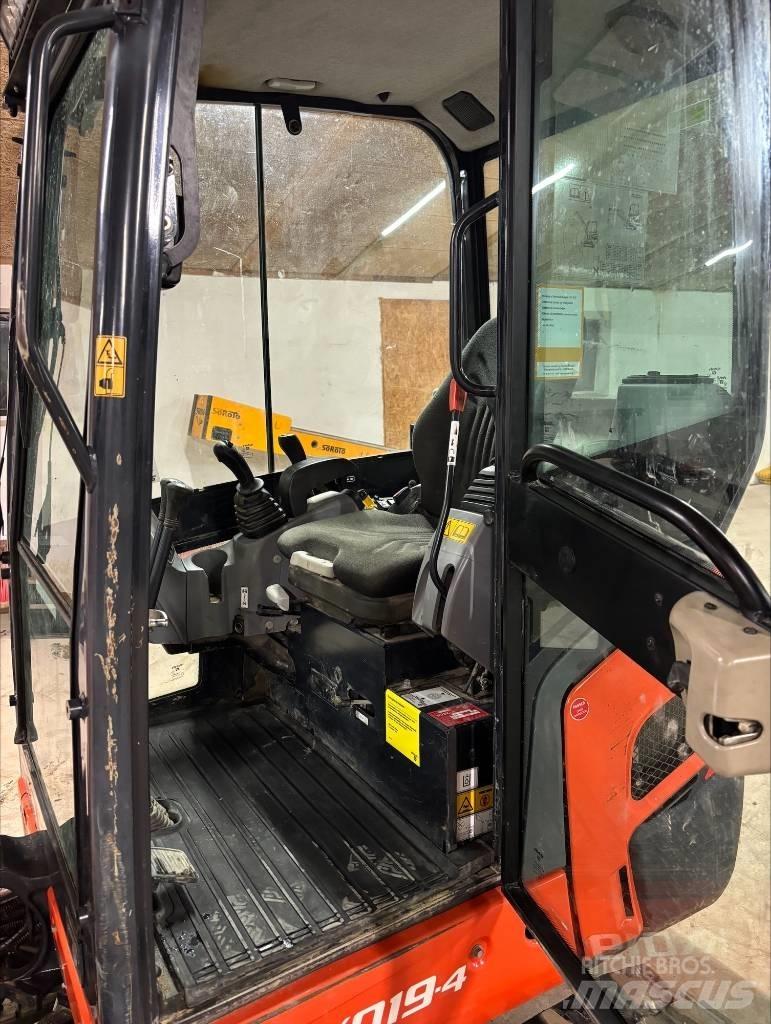 Kubota KX 19-4 Minikaivukoneet < 7t