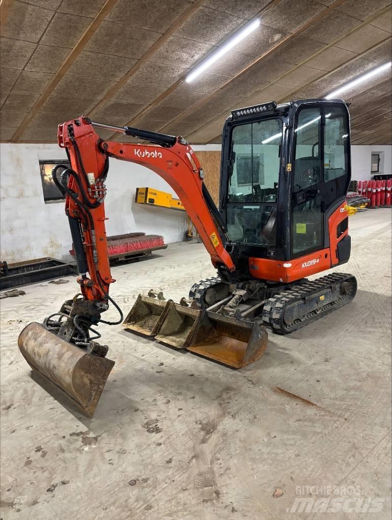 Kubota KX 19-4 Minikaivukoneet < 7t