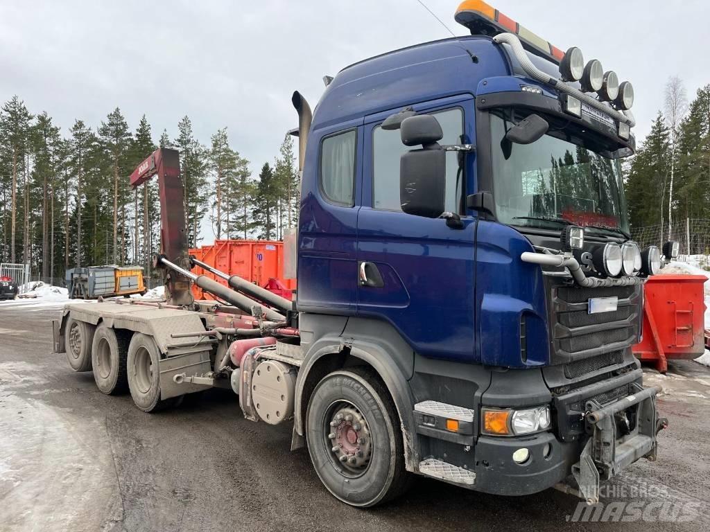 Scania R 500 Koukkulava kuorma-autot