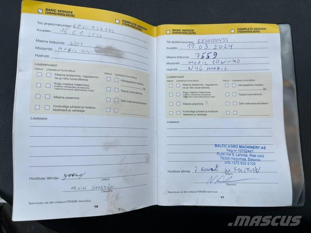 Ponsse Elk Kuormatraktorit