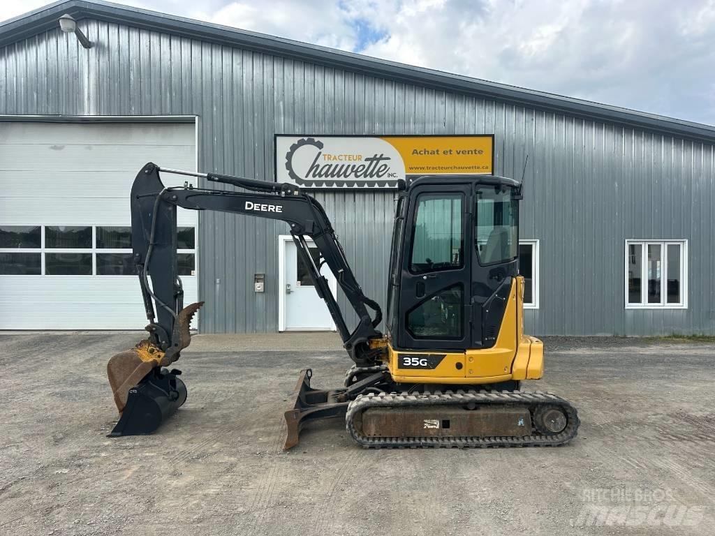 John Deere 35 G Telakaivukoneet